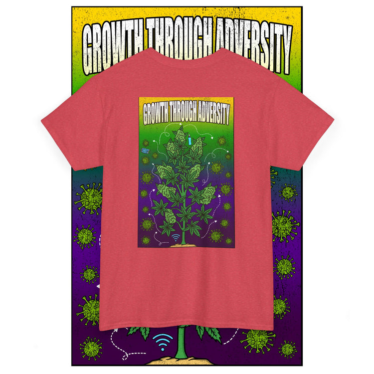 “Growth Through Adversity” Unisex Heavy Cotton Tee - TreesRus2 Clothing