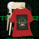 Skull High Conqueror Graphic Tee - TreesRus2 Clothing