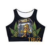 Rhythm & Roots Sports Bra - The TREESRUS2 Beat - TRU2 Clothing