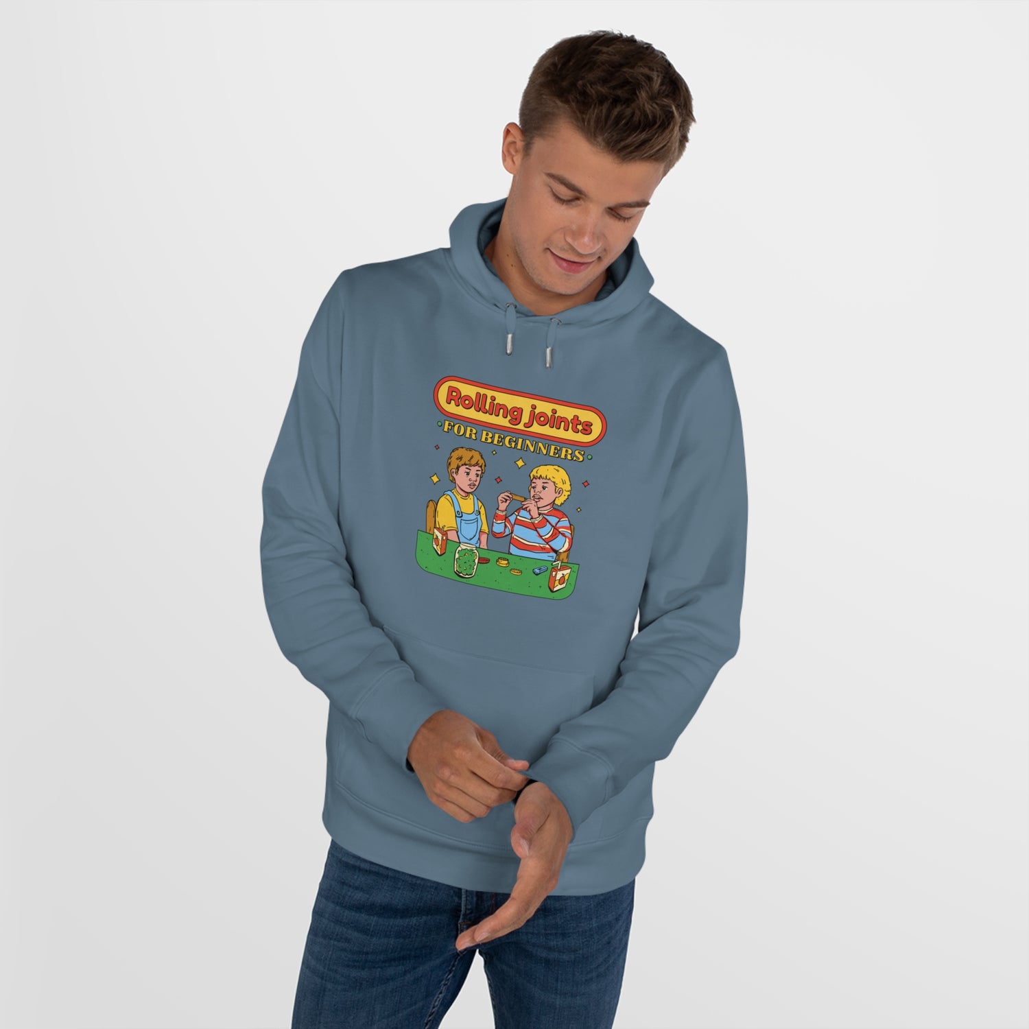 Rolling Joints For Beginners Hoodie - TreesRus2 Clothing