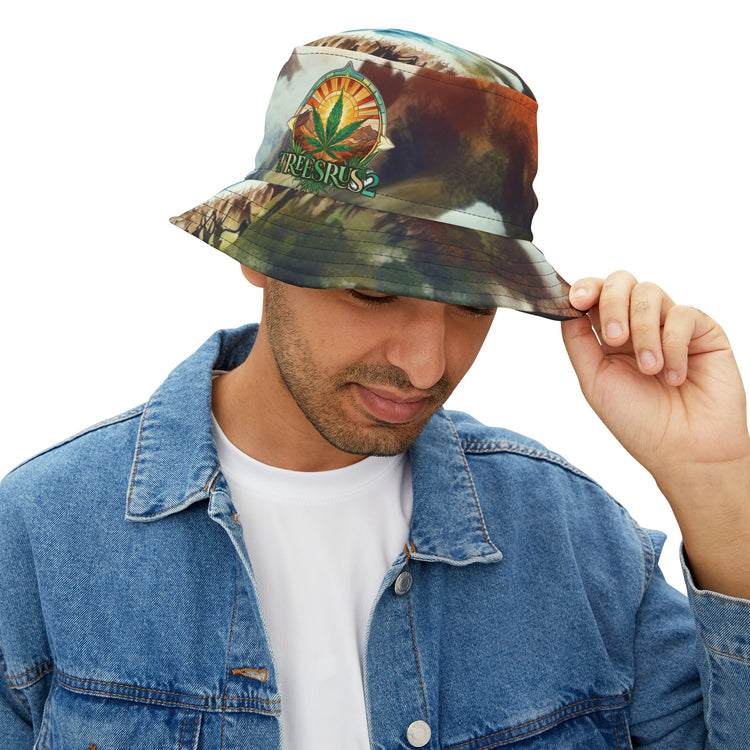 Treesrus2 Nature-Inspired Bucket Hat - Eco-Conscious Fashion for Outdoor Enthusiasts - TRU2 Clothing