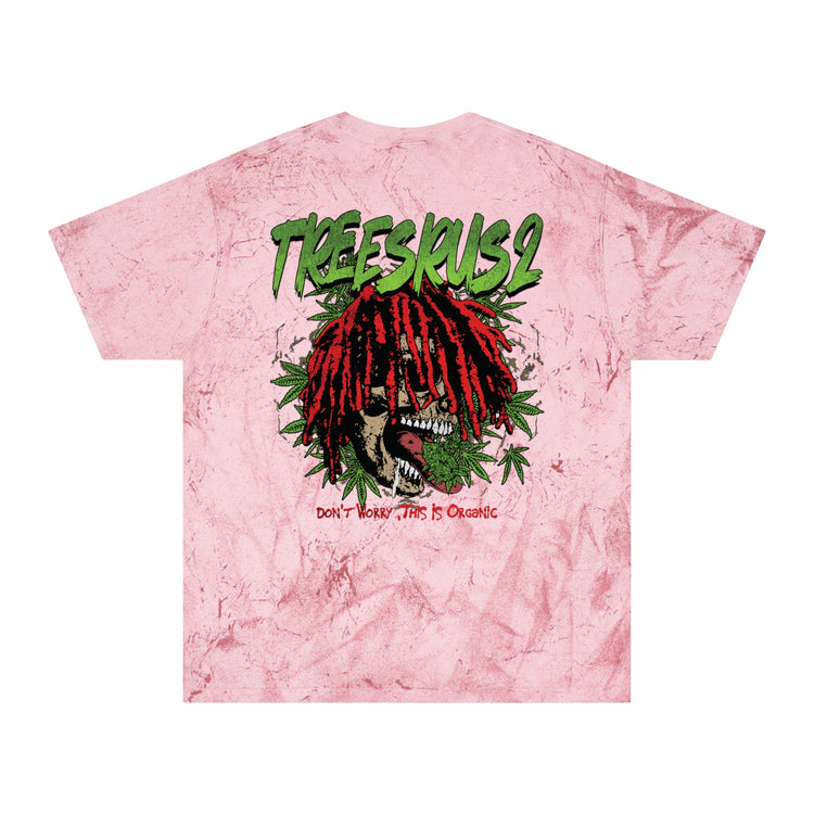 “Treesrus2 Organic” Color Blast Tee - TreesRus2 Clothing