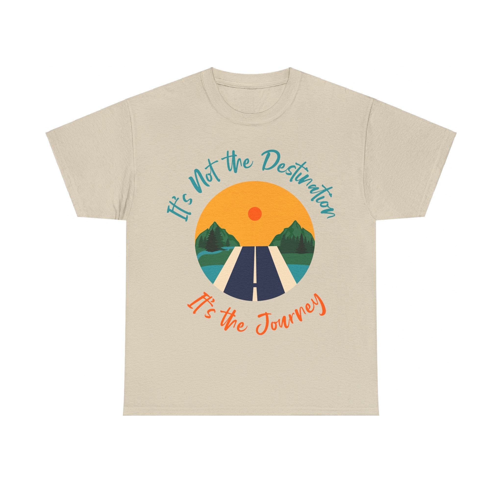 “It’s Not the Destination, It’s the Journey” Scenic Road Trip T-Shirt - TreesRus2 Clothing
