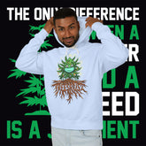 Flower and Weed Hoodie - TreesRus2 Clothing