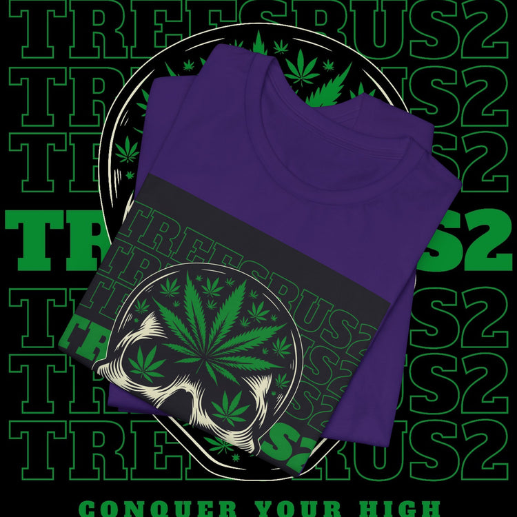 Skull High Conqueror Graphic Tee - TreesRus2 Clothing