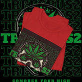 Skull High Conqueror Graphic Tee - TreesRus2 Clothing