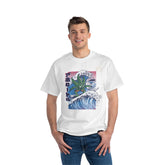 “Surfing Leaf Graphic Tee” - TreesRus2 Clothing