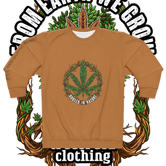 Organic Sweatshirt From Earth We Grow Crewneck - TreesRus2 Clothing