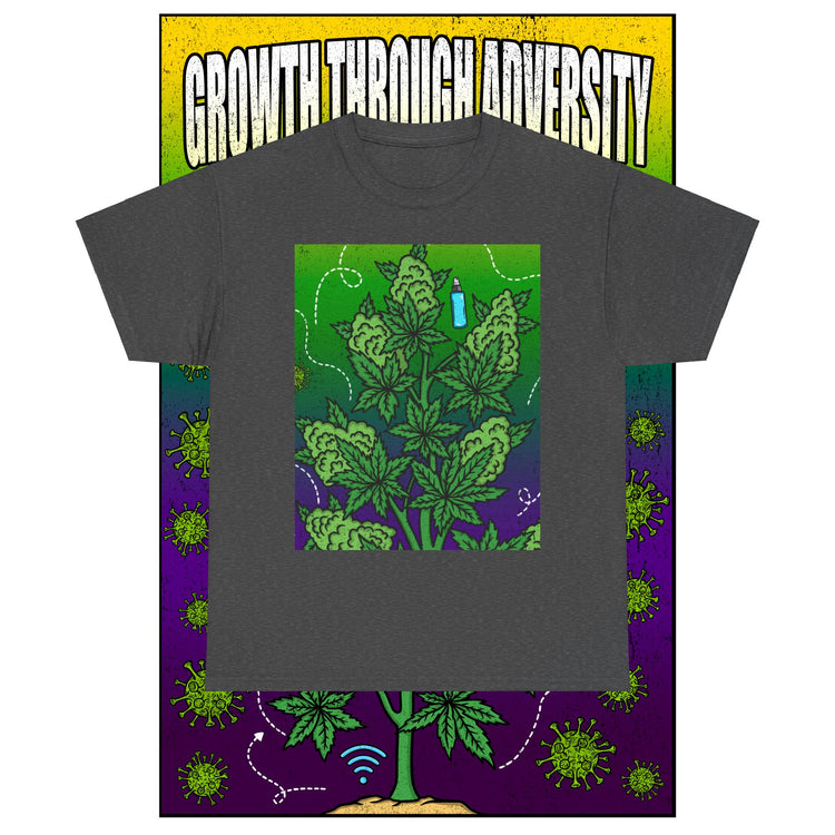 “Growth Through Adversity” Unisex Heavy Cotton Tee - TreesRus2 Clothing