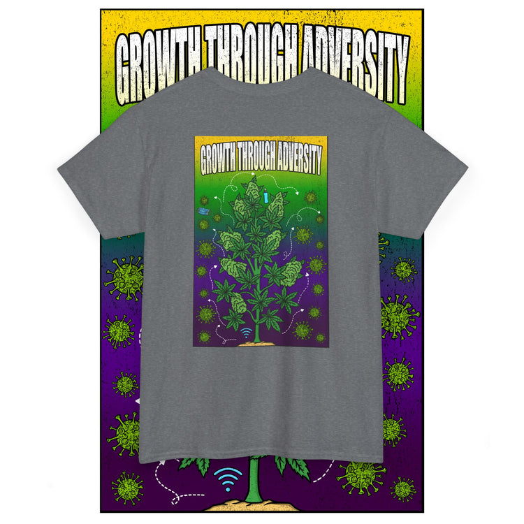 “Growth Through Adversity” Unisex Heavy Cotton Tee - TreesRus2 Clothing