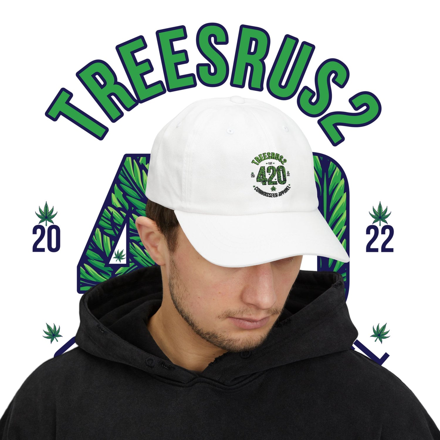 Treesrus2 420 Connoisseur Dad Cap - TreesRus2 Clothing