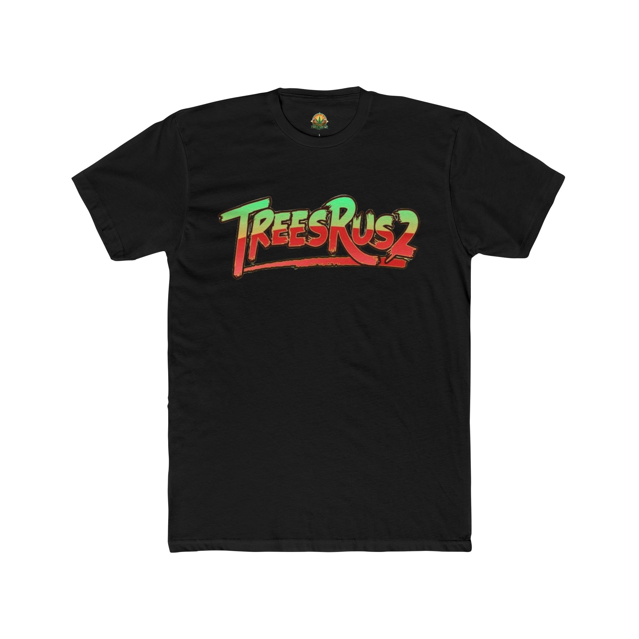 Stacked logo Tee - TreesRus2 Clothing