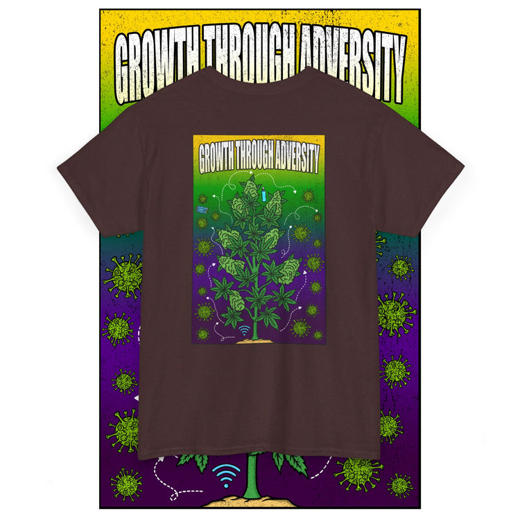 “Growth Through Adversity” Unisex Heavy Cotton Tee - TreesRus2 Clothing