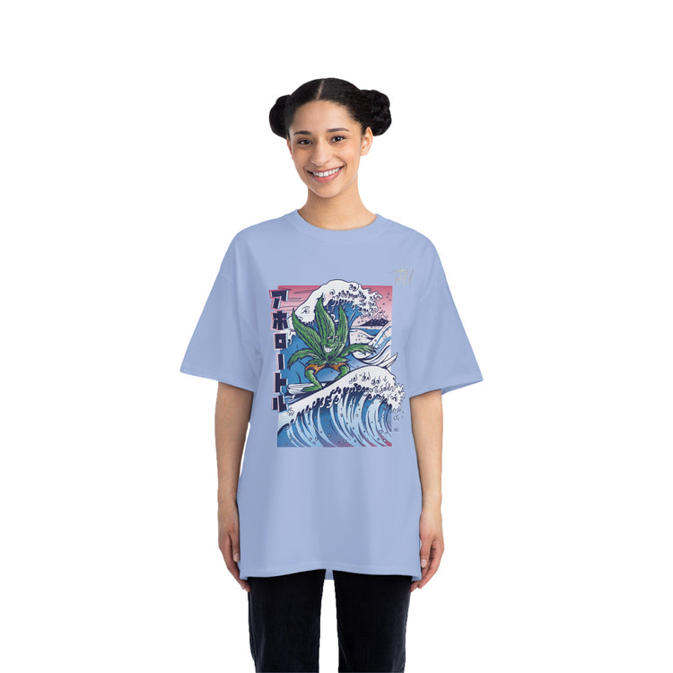 “Surfing Leaf Graphic Tee” - TreesRus2 Clothing