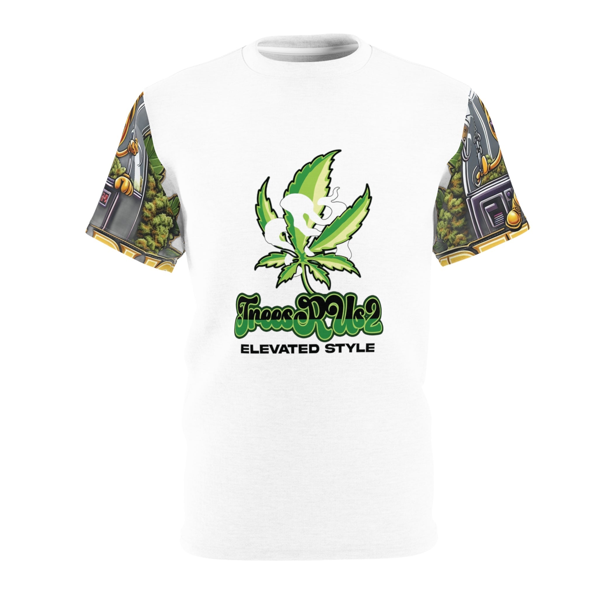 Treesrus2  Elevated Style Marijuana Leaf T-Shirt - TRU2 Clothing