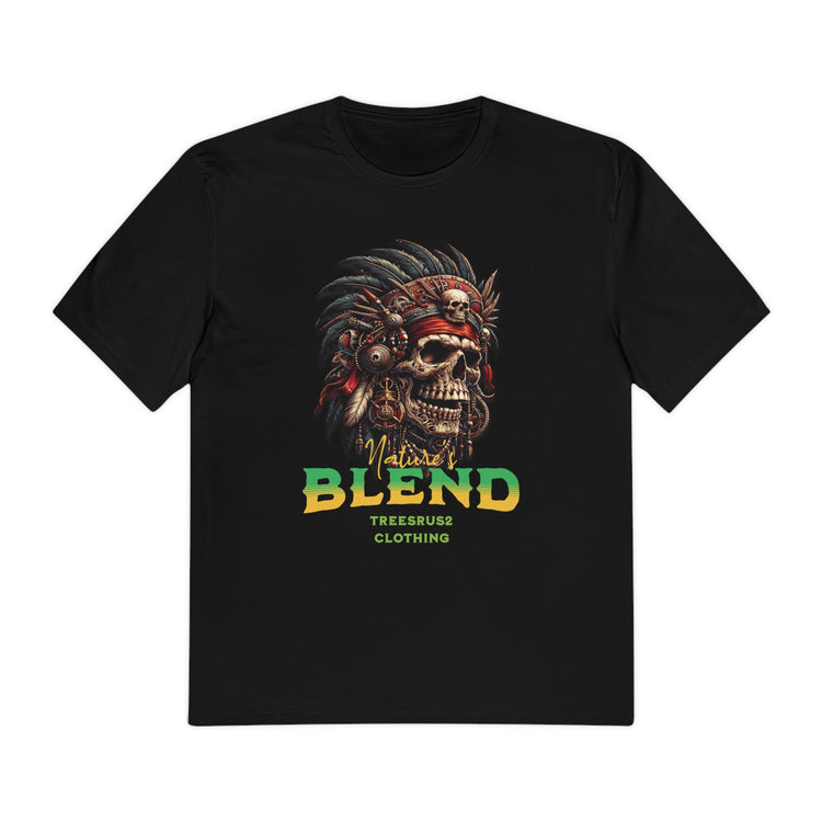 Nature Blends Skull Headdress T-Shirt - TreesRus2 Clothing