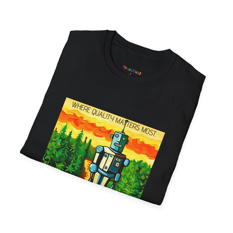 Where Quality Matter Most T-Shirt - TreesRus2 Clothing