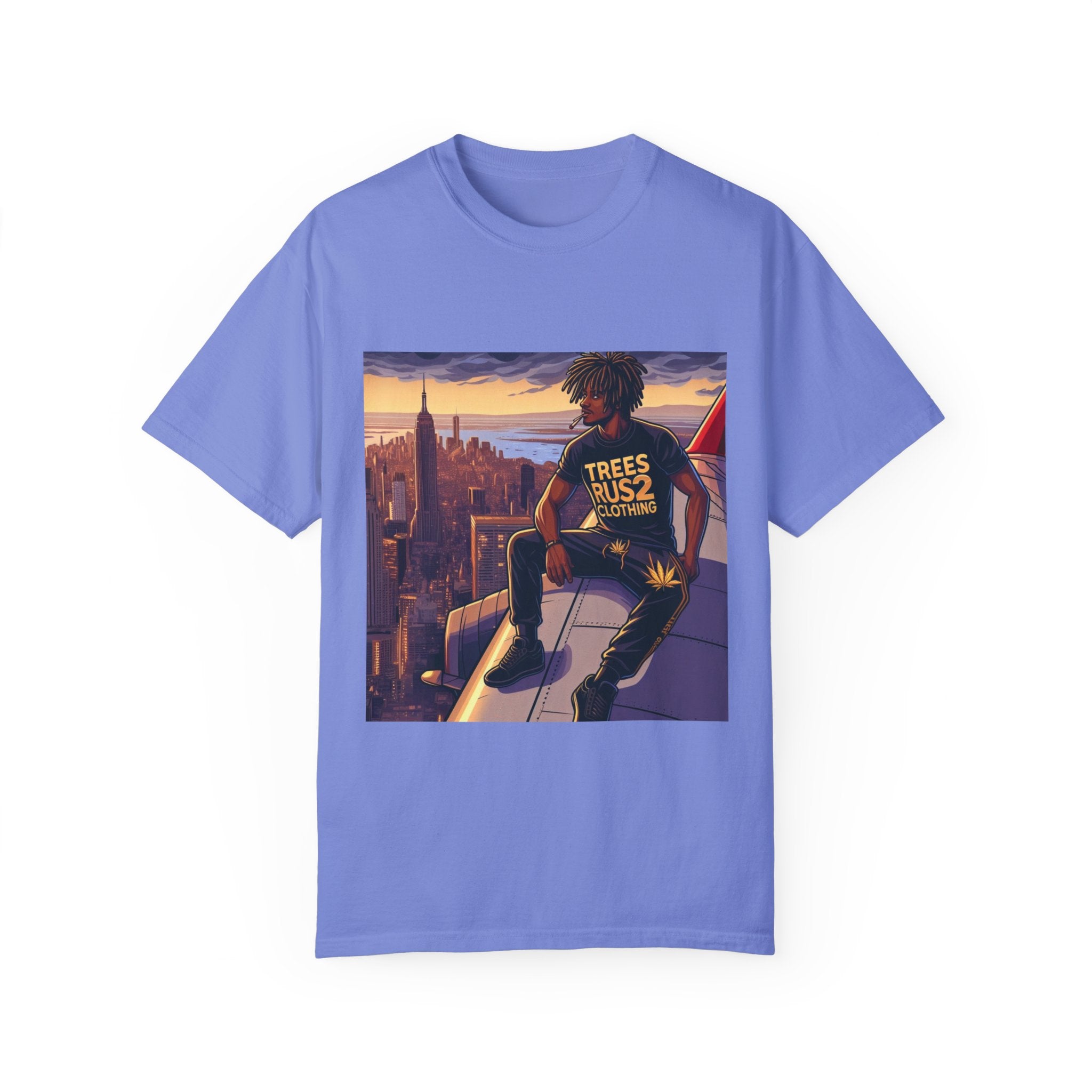 Urban Sunset Contemplation Tee - TreesRus2 Clothing