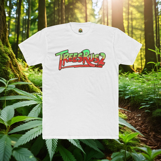 Stacked logo Tee - TreesRus2 Clothing