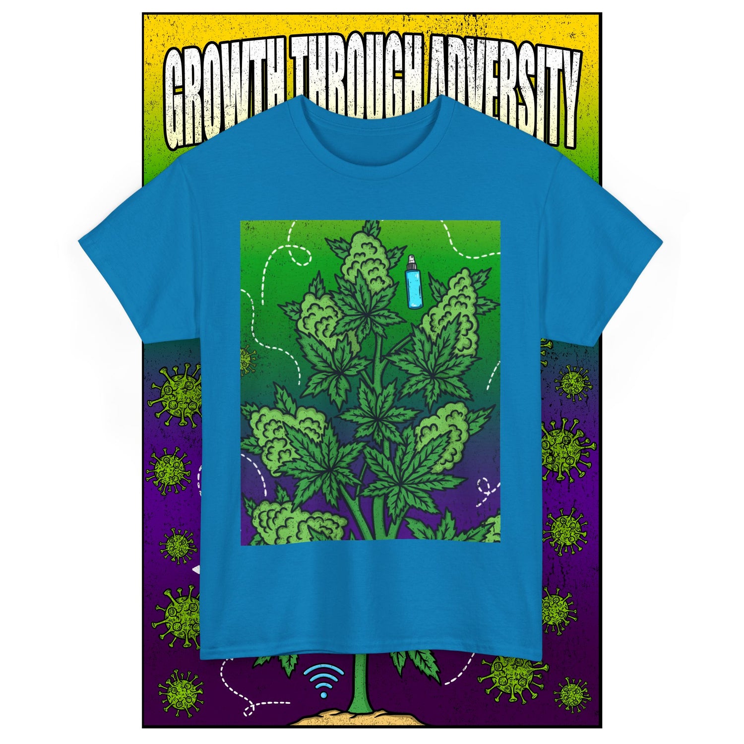 “Growth Through Adversity” Unisex Heavy Cotton Tee - TreesRus2 Clothing