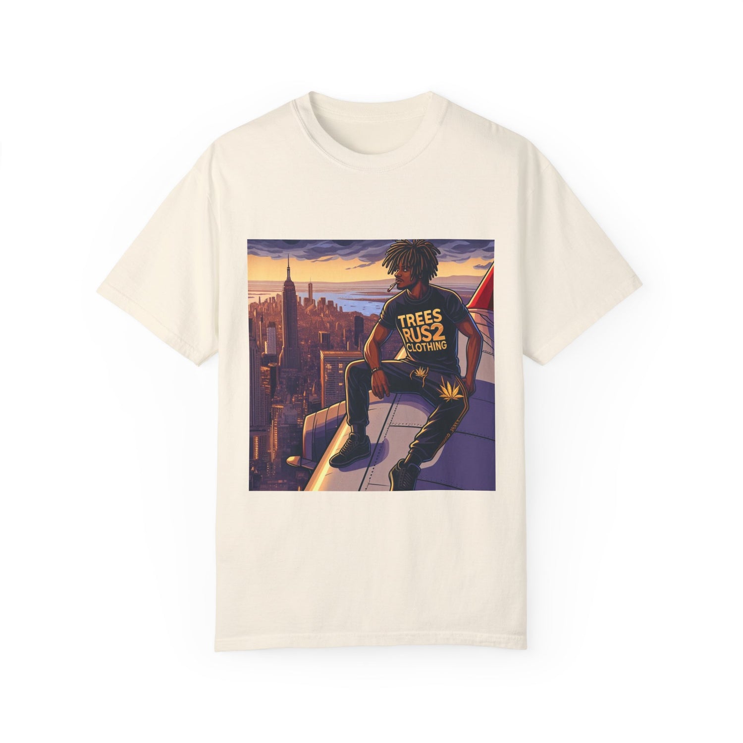 Urban Sunset Contemplation Tee - TreesRus2 Clothing