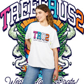 TREESSRUS Gradient Logo Tee - Wear Your Roots - TreesRus2 Clothing