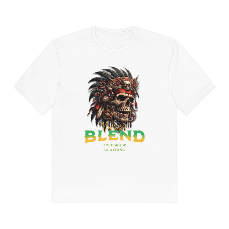 Nature Blends Skull Headdress T-Shirt - TreesRus2 Clothing