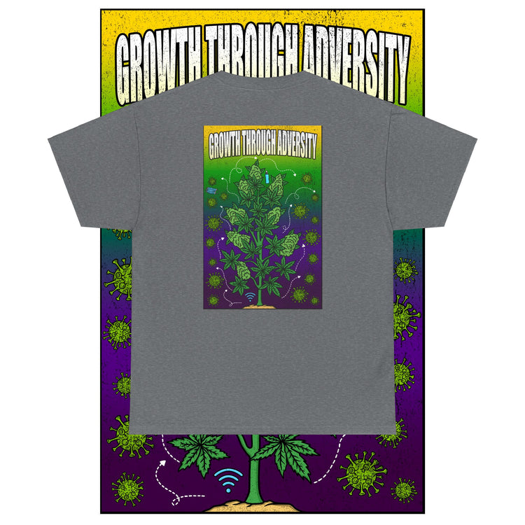 “Growth Through Adversity” Unisex Heavy Cotton Tee - TreesRus2 Clothing