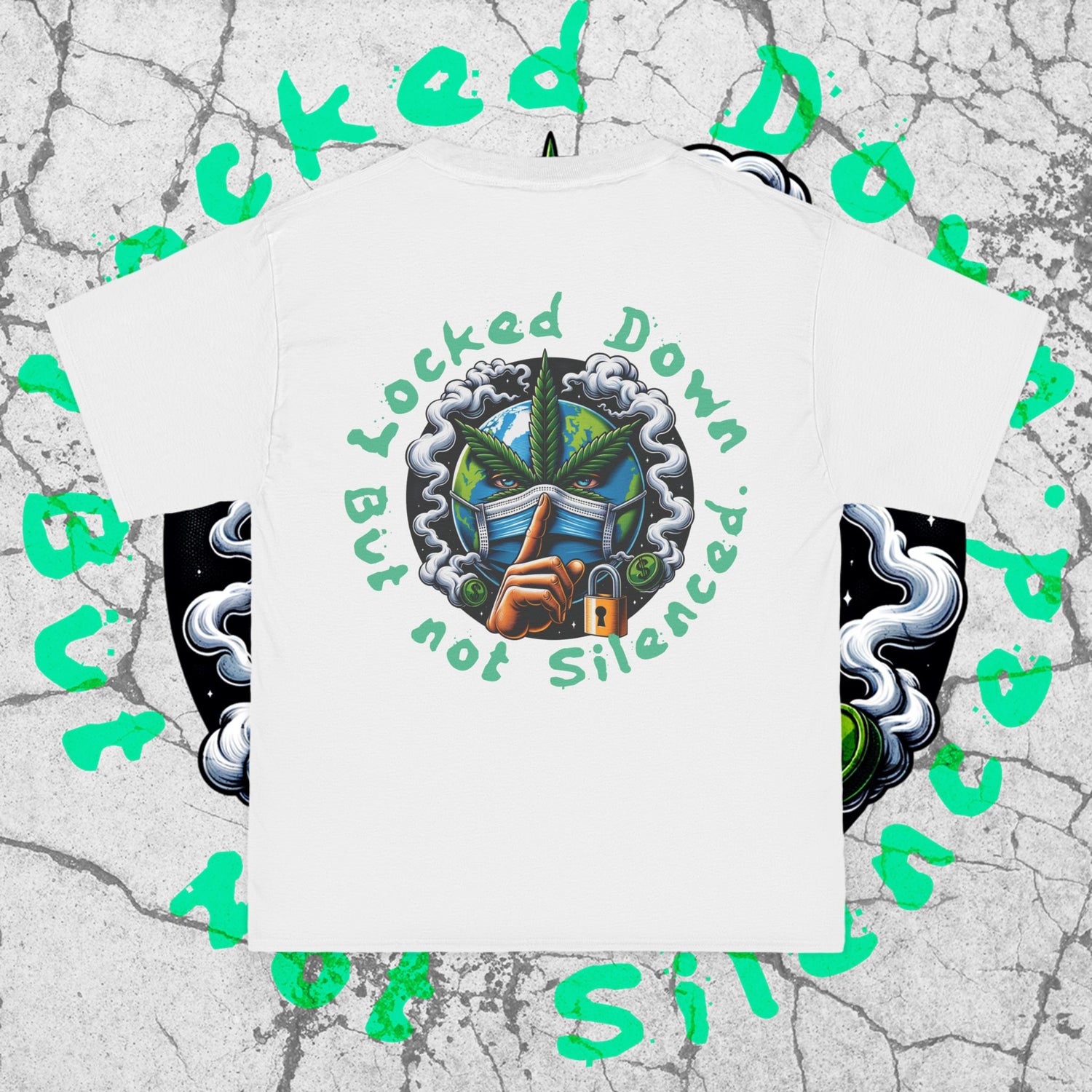 “Locked Down but Not Silenced” Tee - TreesRus2 Clothing