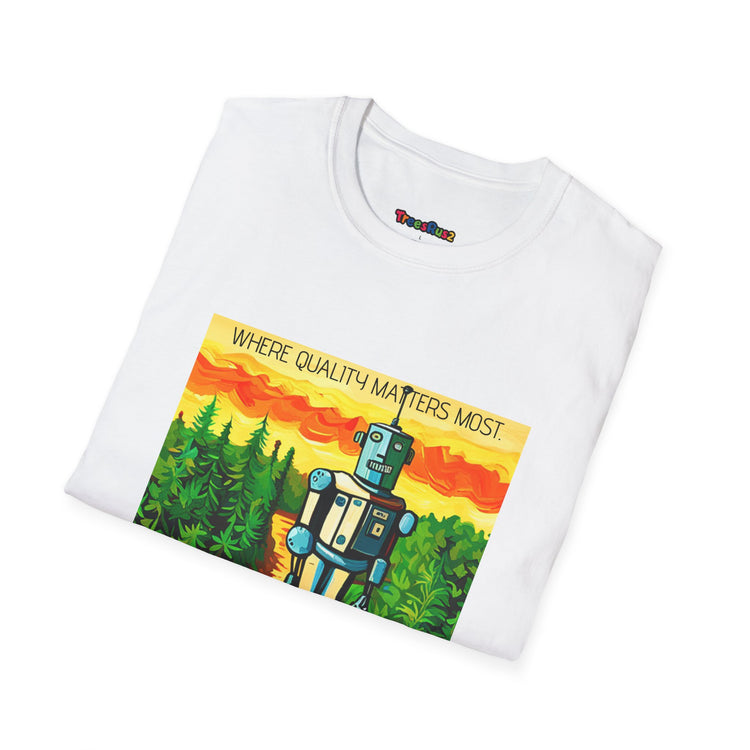 Where Quality Matter Most T-Shirt - TreesRus2 Clothing