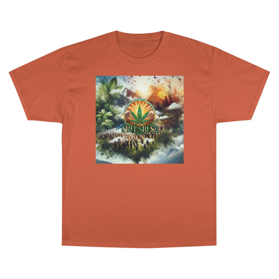 Sunset Oasis Cannabis Tee - TRU2 Clothing