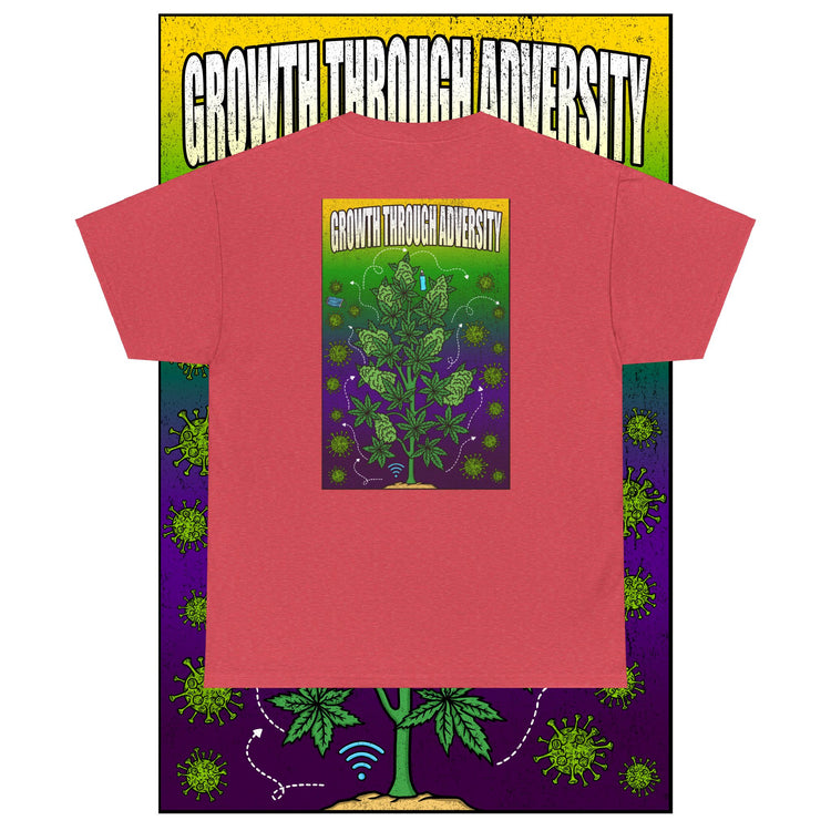 “Growth Through Adversity” Unisex Heavy Cotton Tee - TreesRus2 Clothing