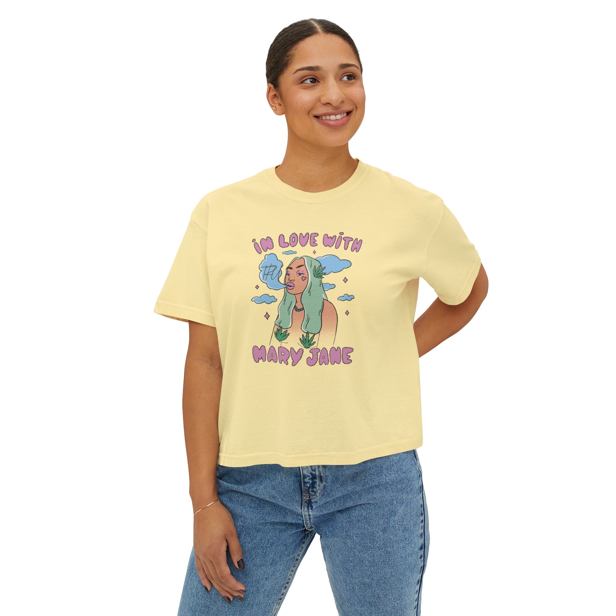 In Love With Mary Jane Graphic Tee - TreesRus2 Clothing