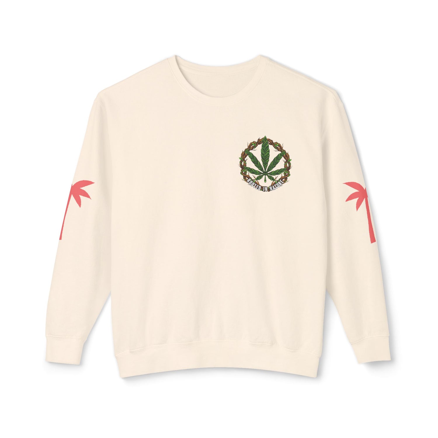 From Earth We Grow" Cannabis Tree Crewneck Sweatshirt - TreesRus2 Clothing