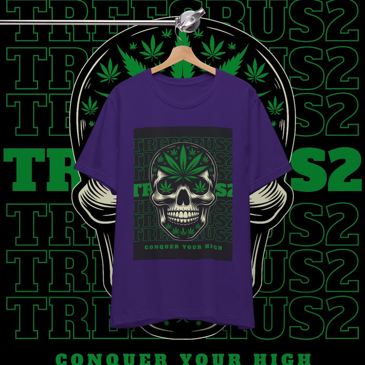 Skull High Conqueror Graphic Tee - TreesRus2 Clothing