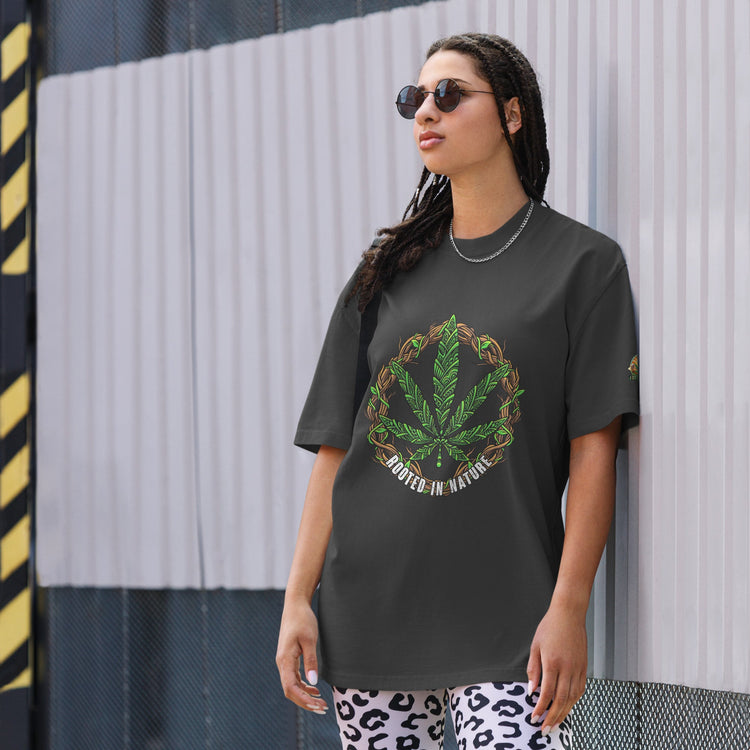 Oversized faded t-shirt - TreesRus2 Clothing