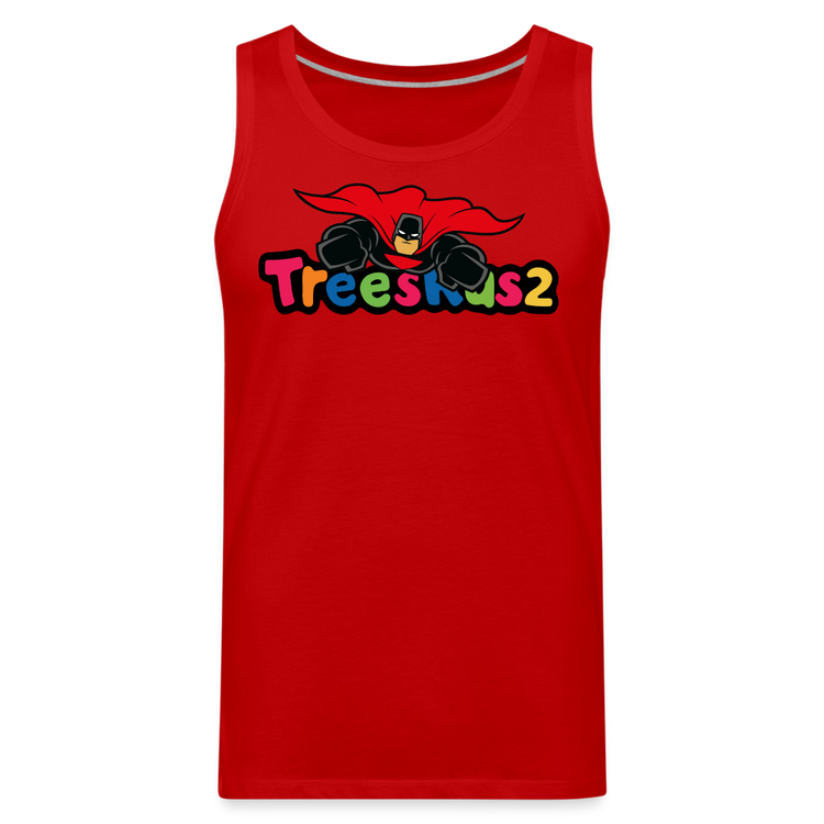 Straight Into It Premium Tank - red