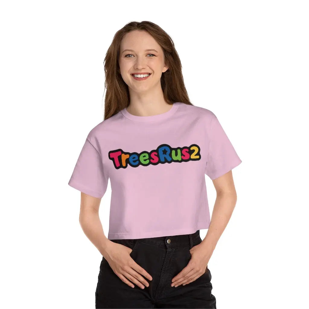 TreesRUs2  Champion Women's Heritage Cropped T-Shirt Printify